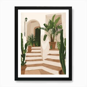 Cactus Garden 19 Art Print