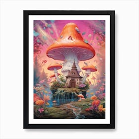 Mushroom Fantasy 10 Art Print