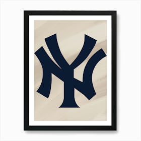 New York logo Art Print