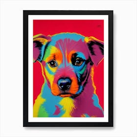 Portuguese Podengo Pequeno Andy Warhol Style Dog Art Print