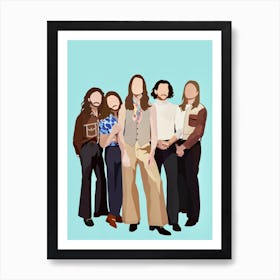Blossoms Print | Blossoms Band Print Art Print