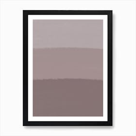 Lilac Gradient Art Print