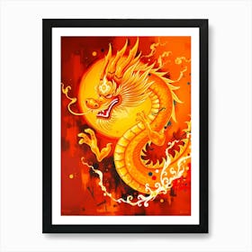 Chinese Dragon 9 Art Print