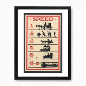 Speed, Alfred Ambrose Chew Art Print