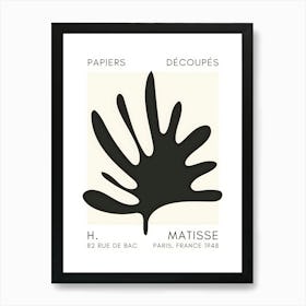 H Matisse 36 Art Print