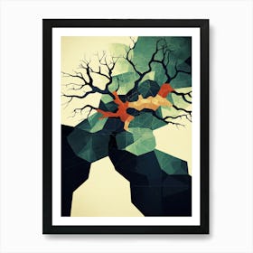 Abstract Tree 1 Art Print