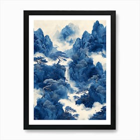 Fantastic Chinese Landscape 7 Art Print