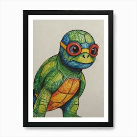 Turtle 2 Art Print