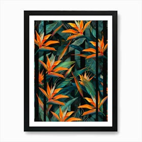 Bird Of Paradise 32 Art Print