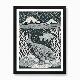 Fish In The Sea Art Print