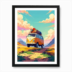 Vw Bus Art Print