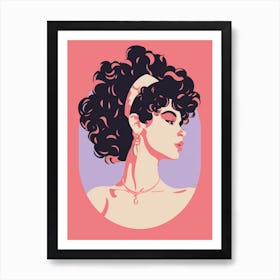 Mystical Portrait Art Print