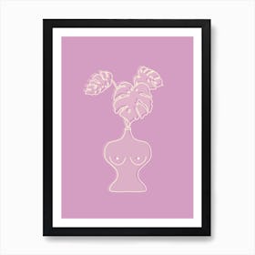 Boob Plant 3 Art Print