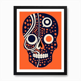 Day Of The Dead Skull Art Print