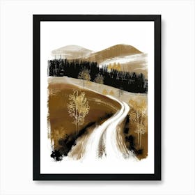 Road To Nowhere 6 Art Print