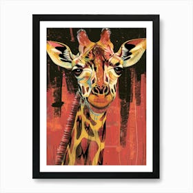 Giraffe 183 Art Print