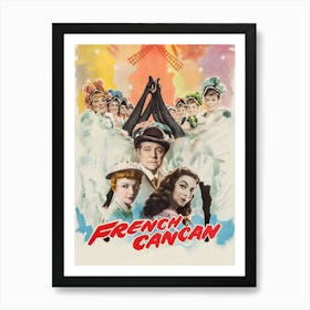 French Cancan (1955) Art Print