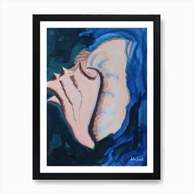 Rain On The Ocean Art Print