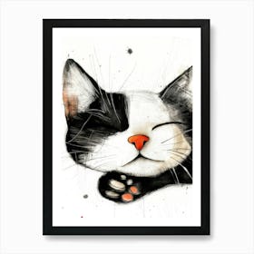 Kitty Cat Canvas Print Art Print