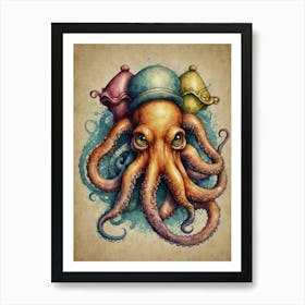 Octopus 51 Art Print