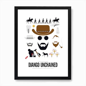 Django Unchained Art Print