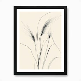 Grasses 2 Art Print