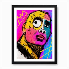 Dwayne Johnson Art Print