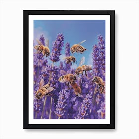 Mason Bee Storybook Illustrations 12 Art Print