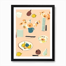 Table Top Still Life Art Print
