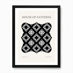 Tile Pattern Poster 11 Art Print