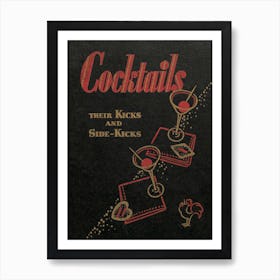 Cocktails, Their Kicks And Sidekicks Poster