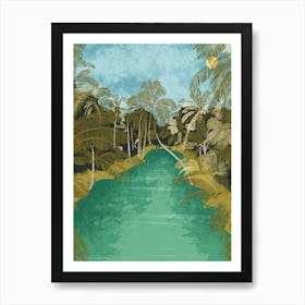 Tropical Jungle Art Print