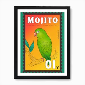 Mojito Fresh Drink - Rbt, Bcba, Mojito, Aba, Cocktails, aba therapy, margarita Art Print