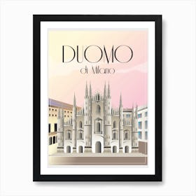 Milan Italy Art Print Art Print