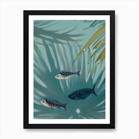 Carribean Fish In The Water Art Print