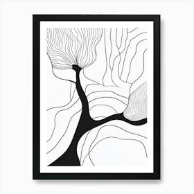 Abstract Tree 18 Art Print