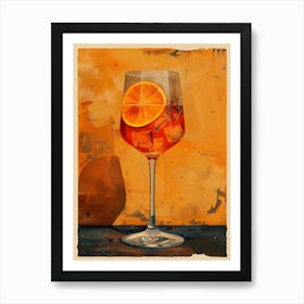 Aperol Spritz Art Print 210 Art Print