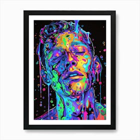 Psychedelic Painting 5 Art Print