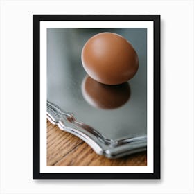Egg On A Tray Art Print