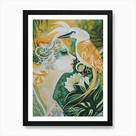 Flora And Fauna Art Print