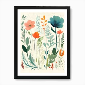 Floral Bouquet 1 Art Print