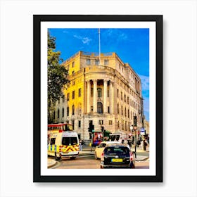 London Street Scene Art Print