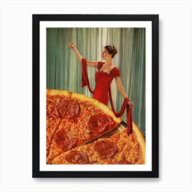 Pizza Party 2 Art Print