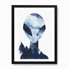 Alien Canvas Art Art Print