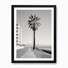 Limassol, Cyprus, Black And White Photography 2 Art Print