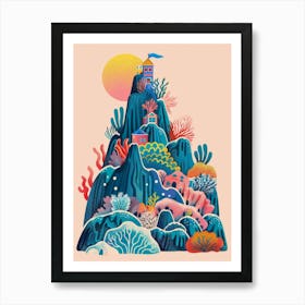 House On The Hill 1 Art Print