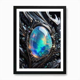 Opalescence, Cosmic Opal Art Print