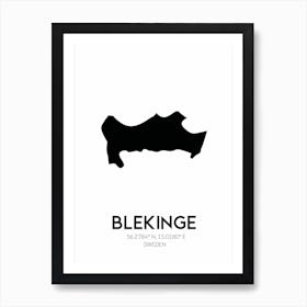 Blekinge Sweden Art Print