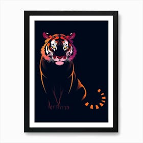 Wild Animal Creative Portrait 99 Art Print