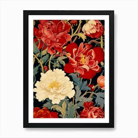 Peonies 1 Poster